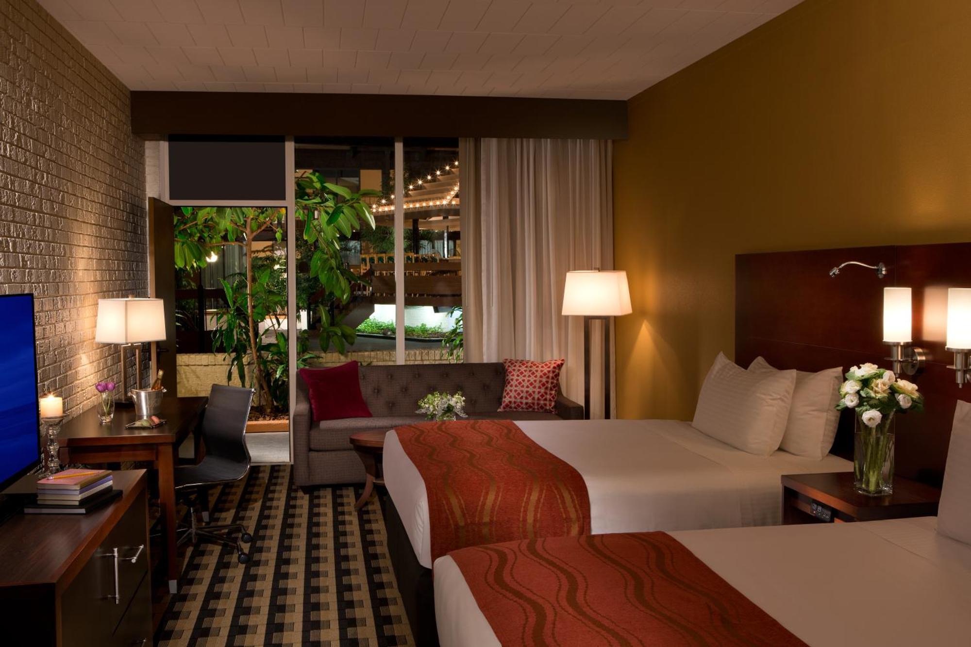 Deluxe Superior Courtyard Two Queen Beds Balcony 2nd Floor